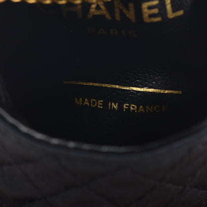 Chanel Canvas Quilted Bag Black 5 of 6