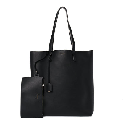 Saint Laurent Calfskin Medium Shopping Tote Black 1 of 13
