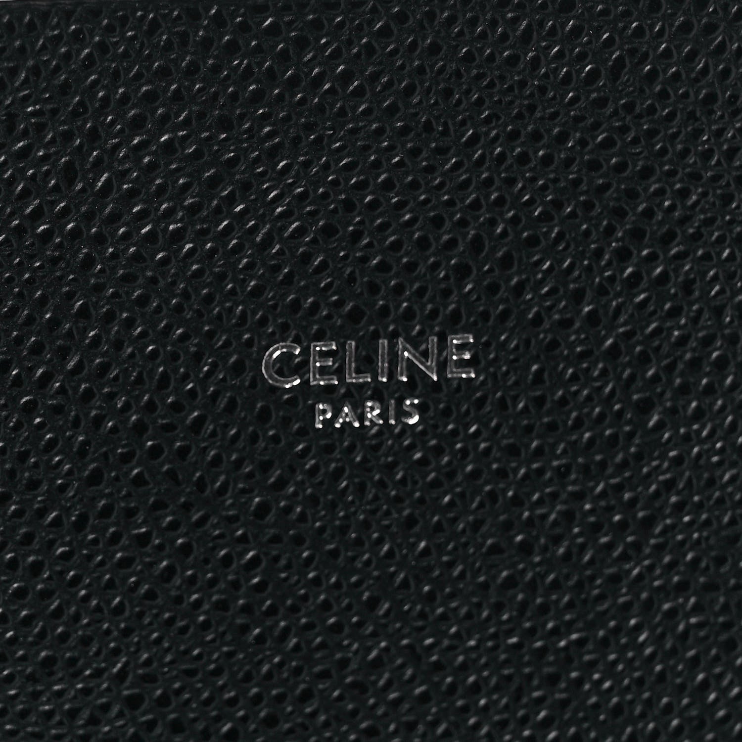 Celine Grained Calfskin Small Vertical Cabas Black 6 of 9