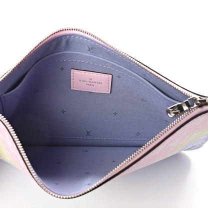 Louis Vuitton Monogram Escale Neverfull MM GM Pochette Pastel 5 of 6