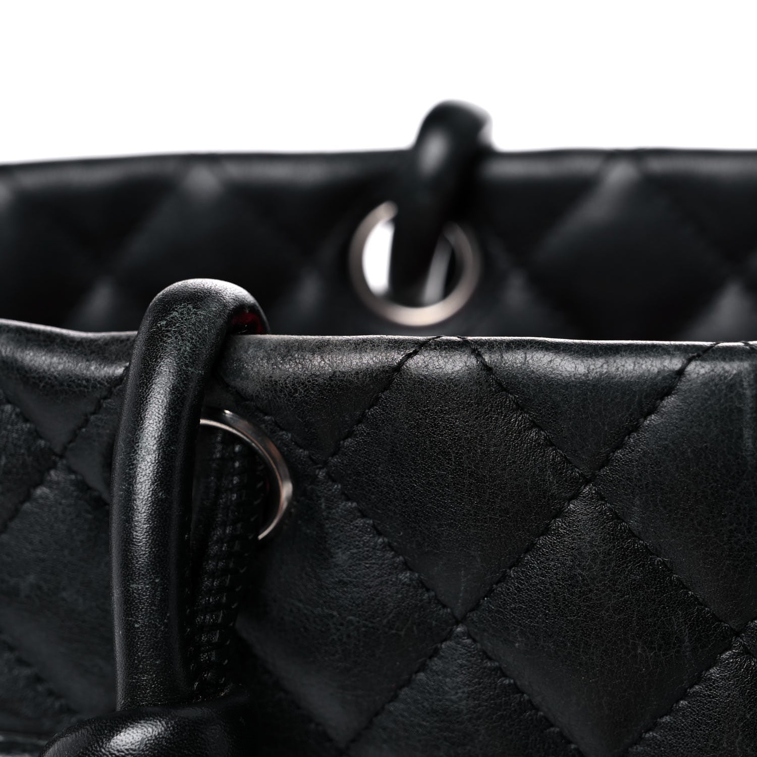 Chanel Calfskin Quilted Large Cambon Tote Black 23 of 28