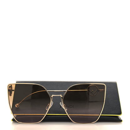 Fendi Metal F is Fendi Sunglasses FF 0323/S Gold 7 of 7