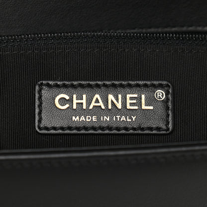 Chanel Calfskin Quilted New Medium Boy Flap Black 6 of 9