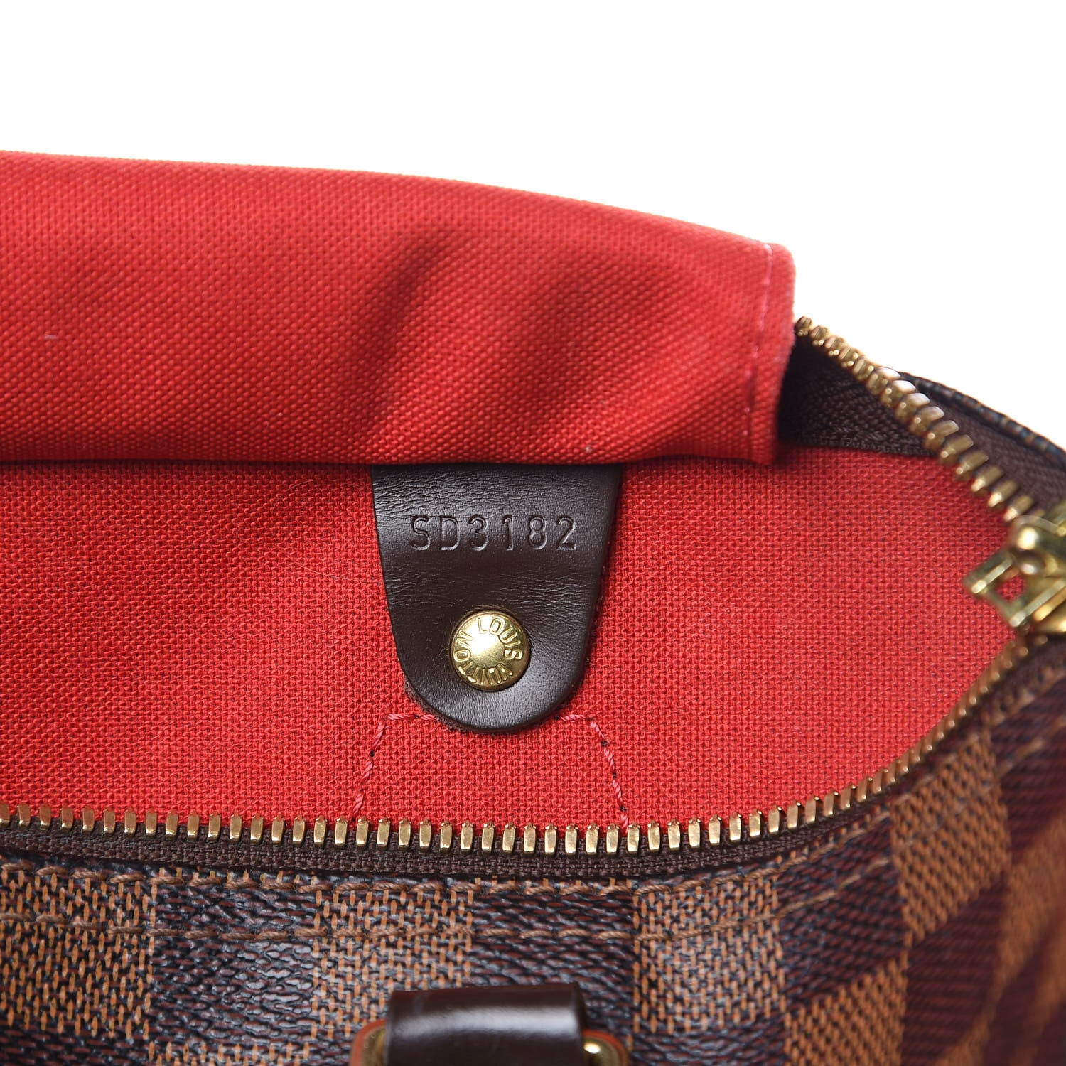 Louis Vuitton Damier Ebene Speedy Bandouliere 30 6 of 15