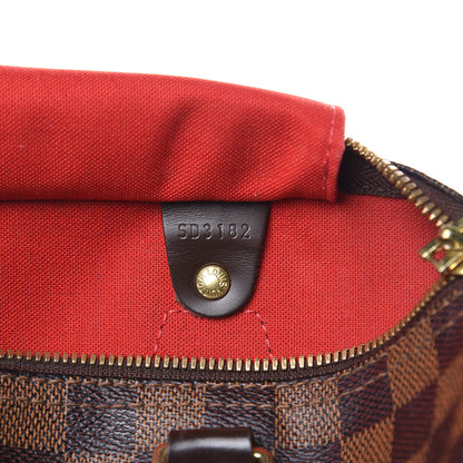 Louis Vuitton Damier Ebene Speedy Bandouliere 30 6 of 15