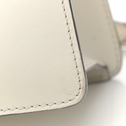 Gucci Calfskin Web Medium Sylvie Top Handle Bag White 11 of 16