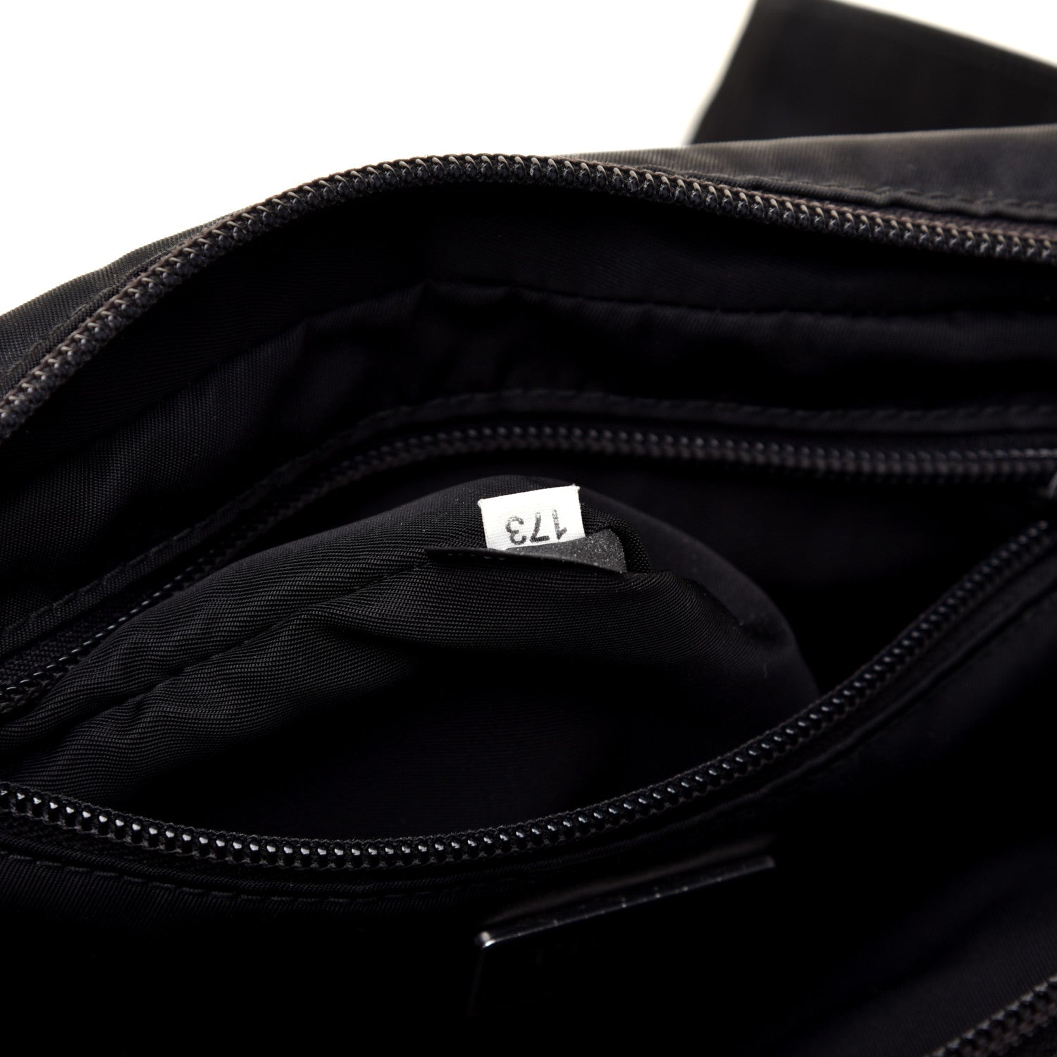 Prada Tessuto Nylon Saffiano Belt Bag Nero Black 10 of 10