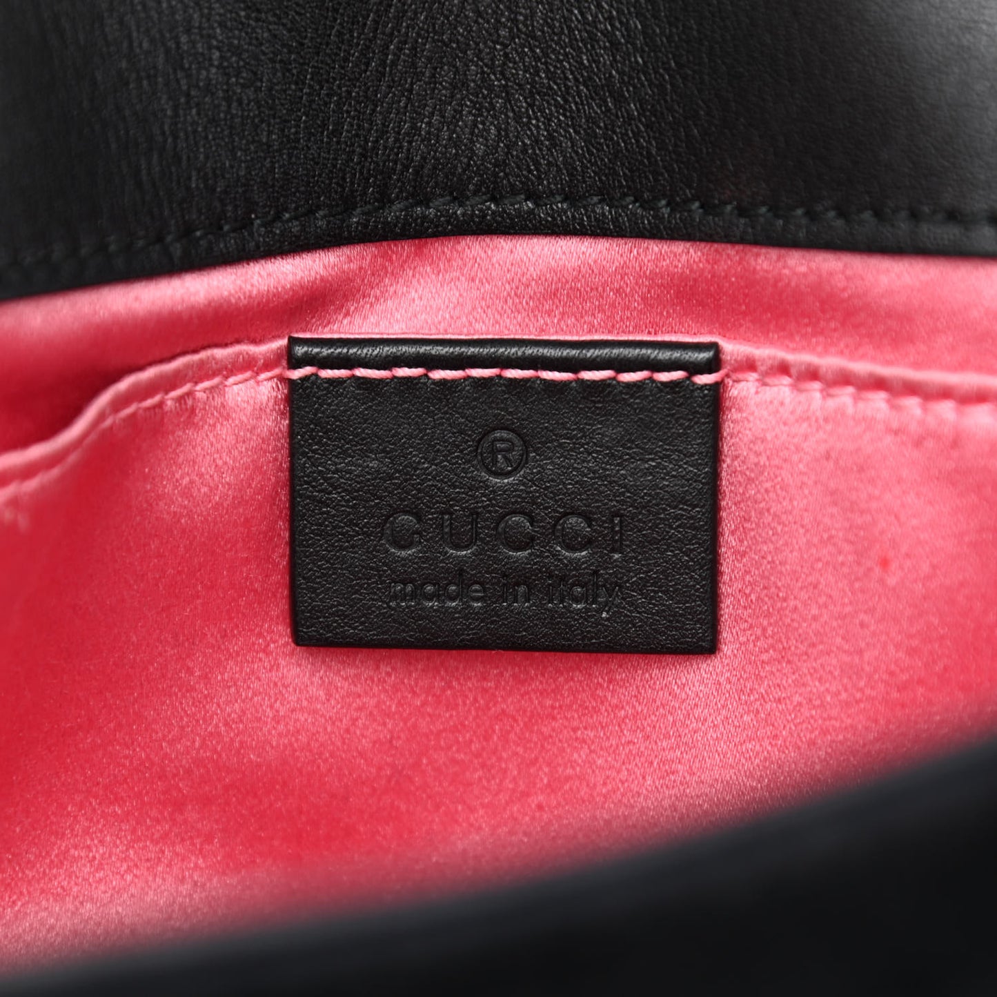 Velvet Matelasse Mini GG Marmont Shoulder Bag Black