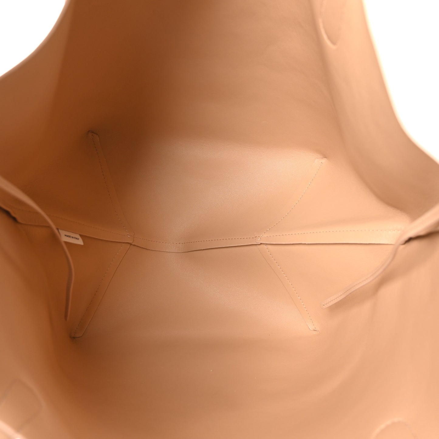 Supple Calfskin Everyday Soft Tote Sandstone