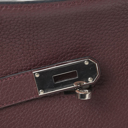 Hermes Taurillon Clemence Jypsiere 34 Prune 13 of 13