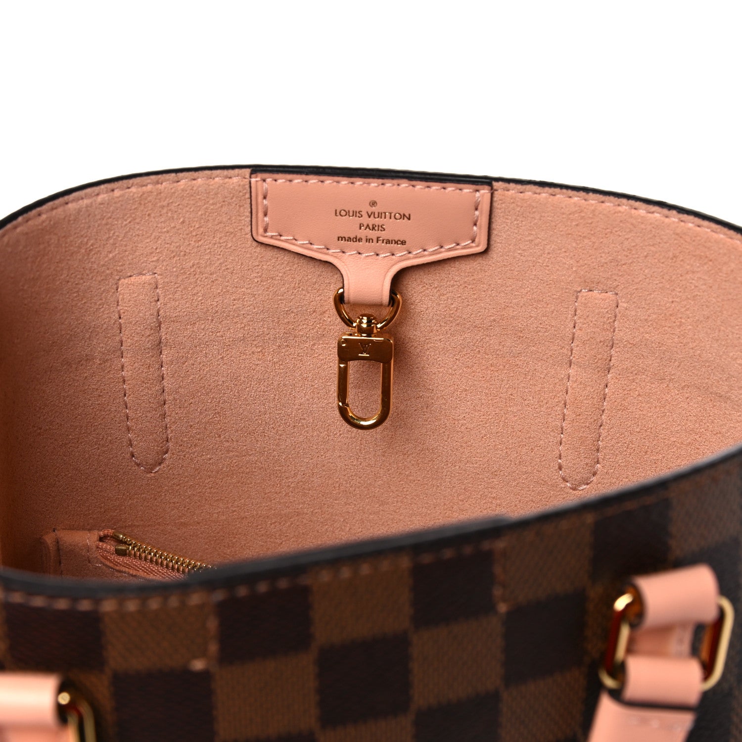 Louis Vuitton Damier Ebene Belmont PM Venus Pink 9 of 10