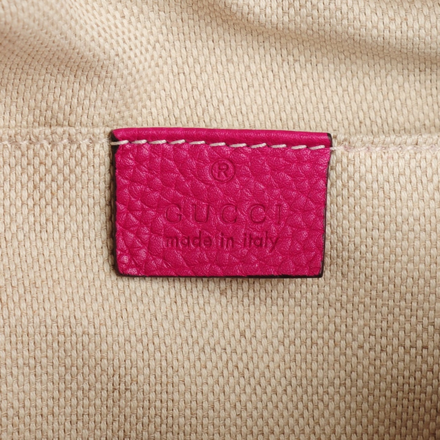 Cellarius Calfskin Small Soho Disco Bag Bright Bouganville