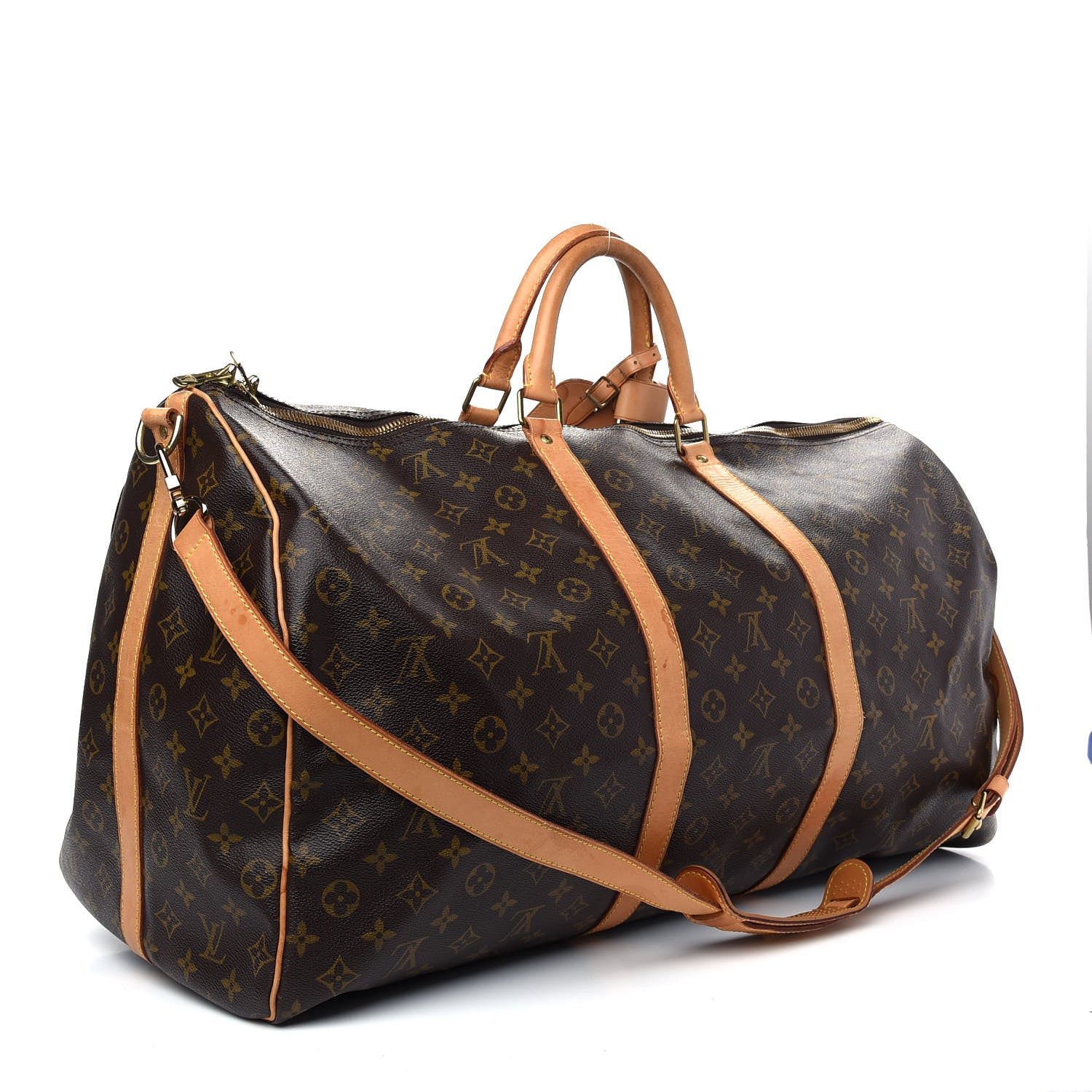 Louis Vuitton Monogram Keepall Bandouliere 60 3 of 15
