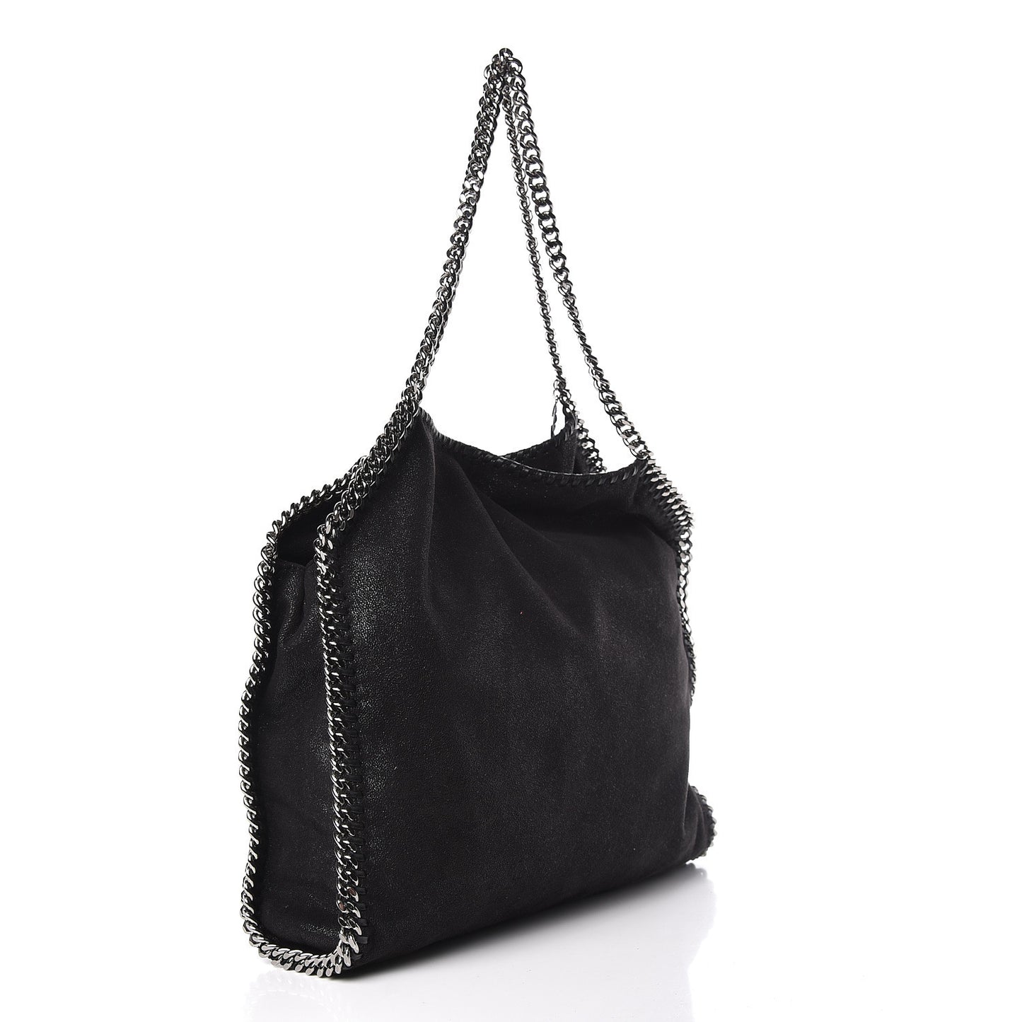 Shaggy Deer Small Falabella Tote Black