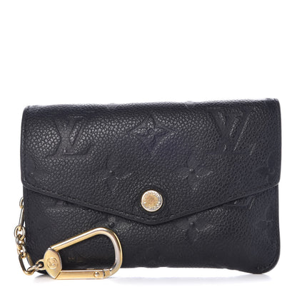 Louis Vuitton Empreinte Key Pouch Black 1 of 8