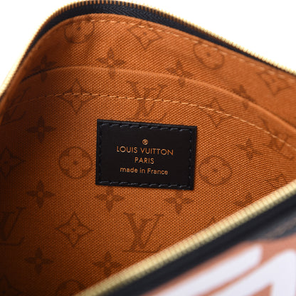 Louis Vuitton Monogram Giant Crafty Neverfull MM GM Pochette Creme Caramel 5 of 6