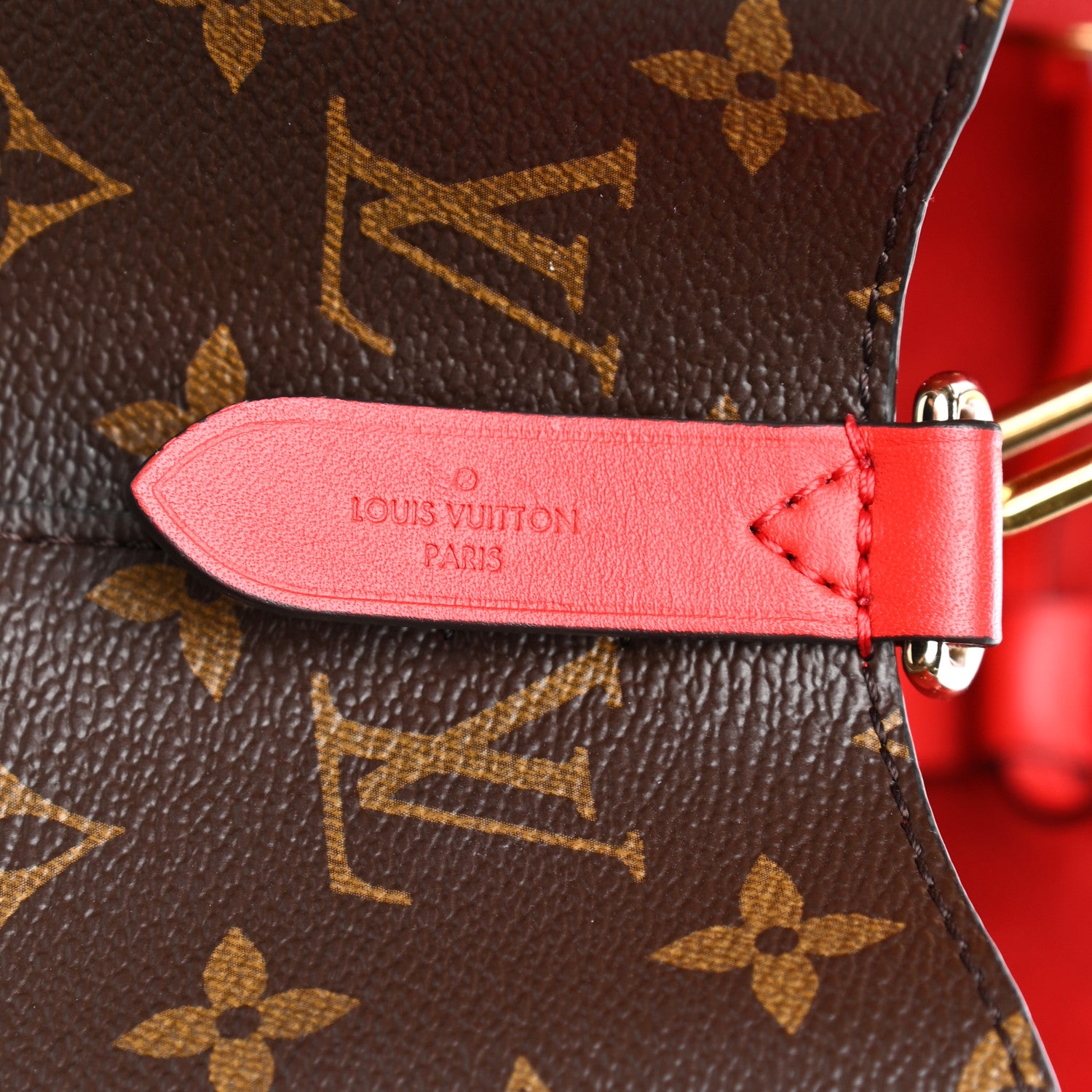 Louis Vuitton Monogram Neonoe MM Coquelicot 6 of 9