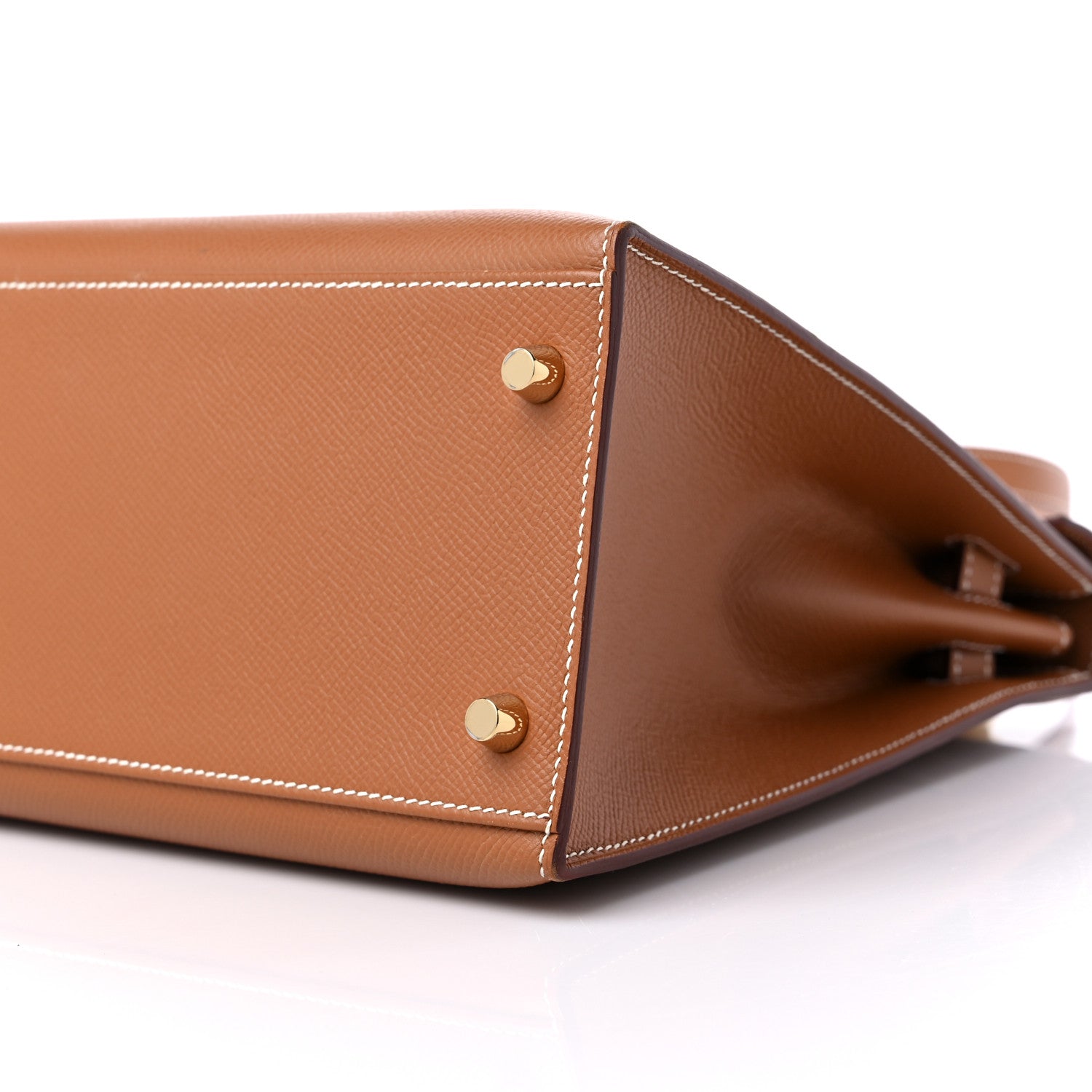 Hermes Epsom Kelly Sellier 32 Gold 9 of 14