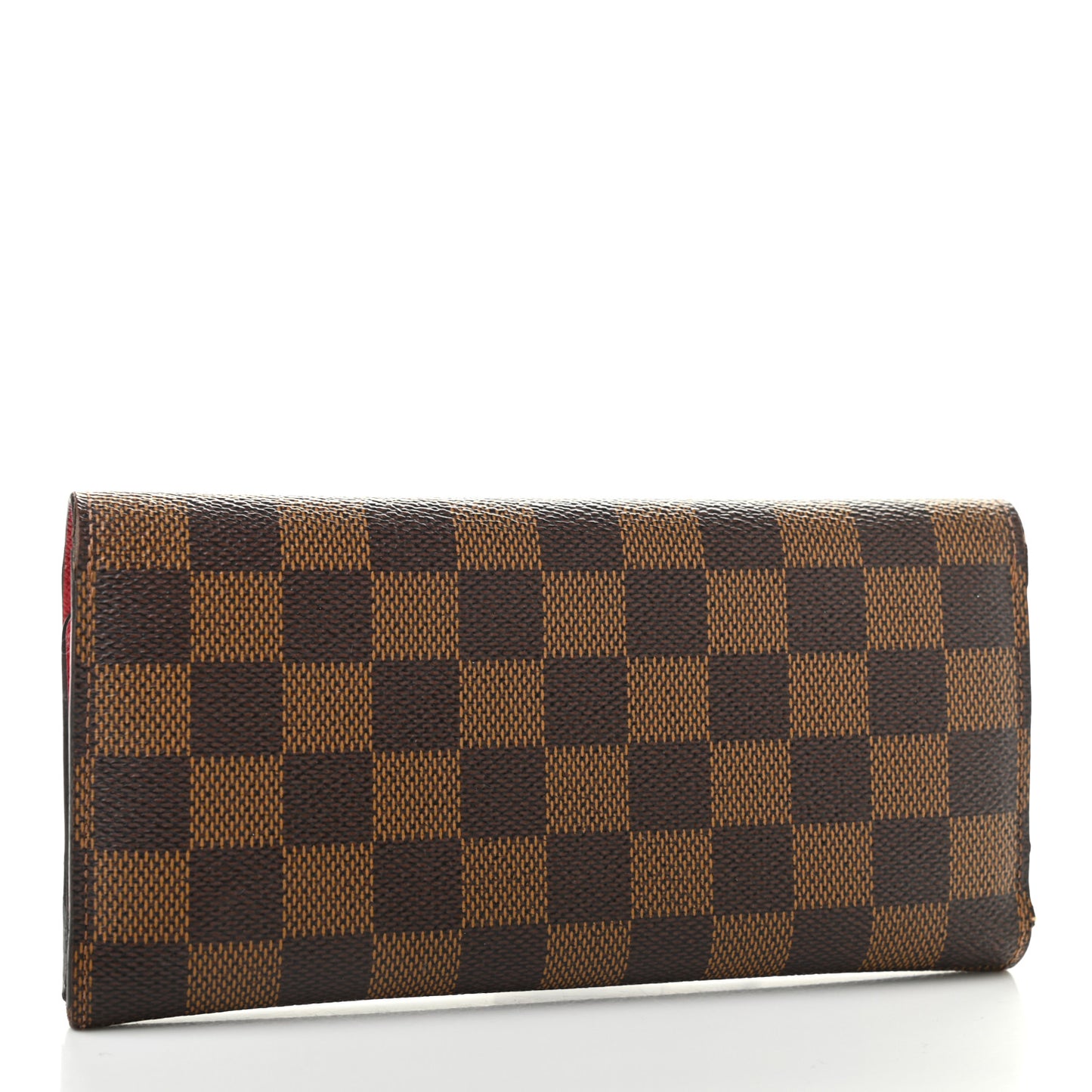 Damier Ebene Josephine Wallet Red