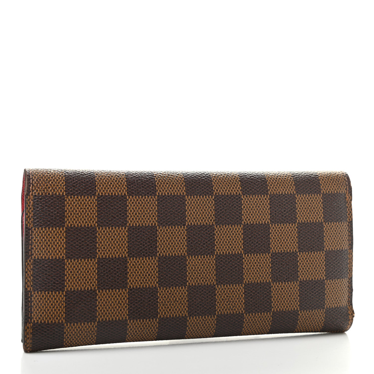 Louis Vuitton Damier Ebene Josephine Wallet Red 3 of 14