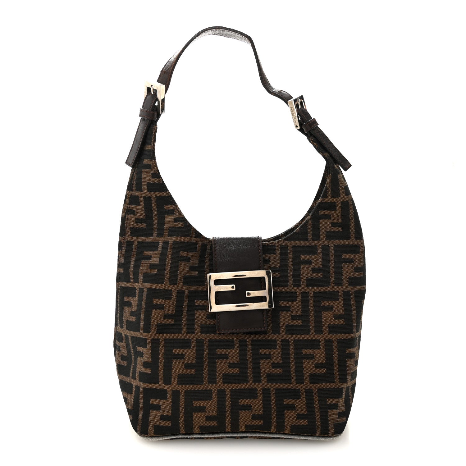 Fendi Zucca Hobo Tobacco 1 of 11