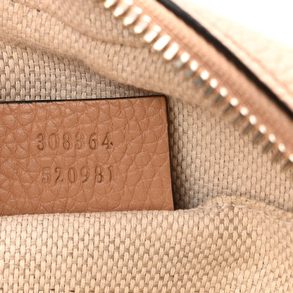 Gucci Pebbled Calfskin Small Soho Disco Bag Camelia 7 of 12