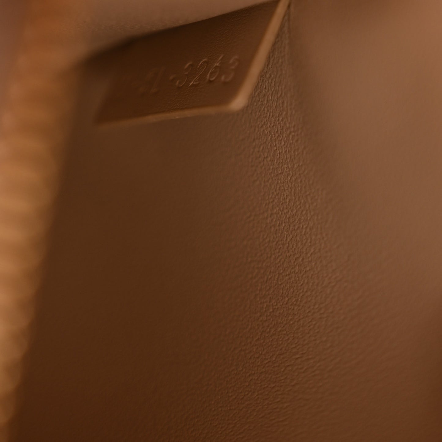 Satinated Calfskin Small 16 Top Handle Bag Nude