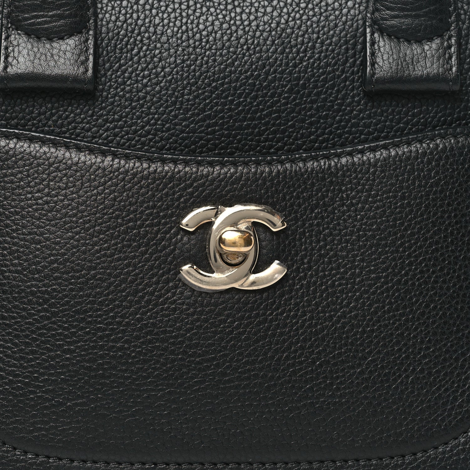Chanel Grained Calfskin Mini Neo Executive Shopper Tote Black 8 of 11