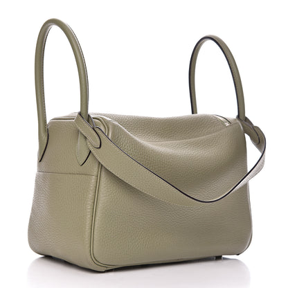 Hermes Taurillon Clemence Lindy 26 Sauge 3 of 14