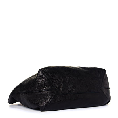 Prada Deerskin Shoulder Bag Black 3 of 5