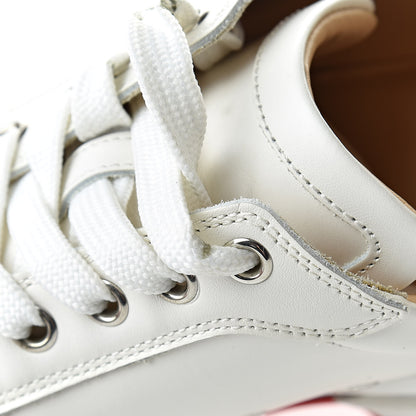 Christian Louboutin Calfskin Spike VRS 2018 Sneakers 39.5 Snow Silver 10 of 12