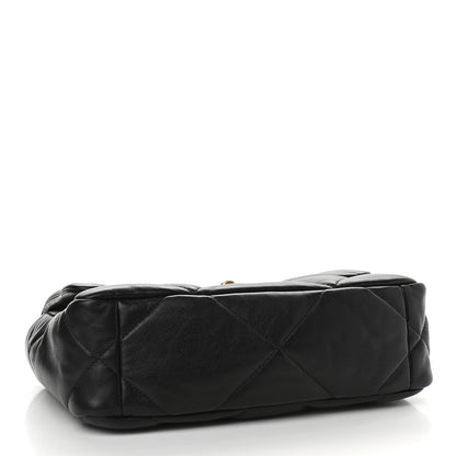 Chanel Lambskin Quilted Medium Chanel 19 Flap Black 4 of 9