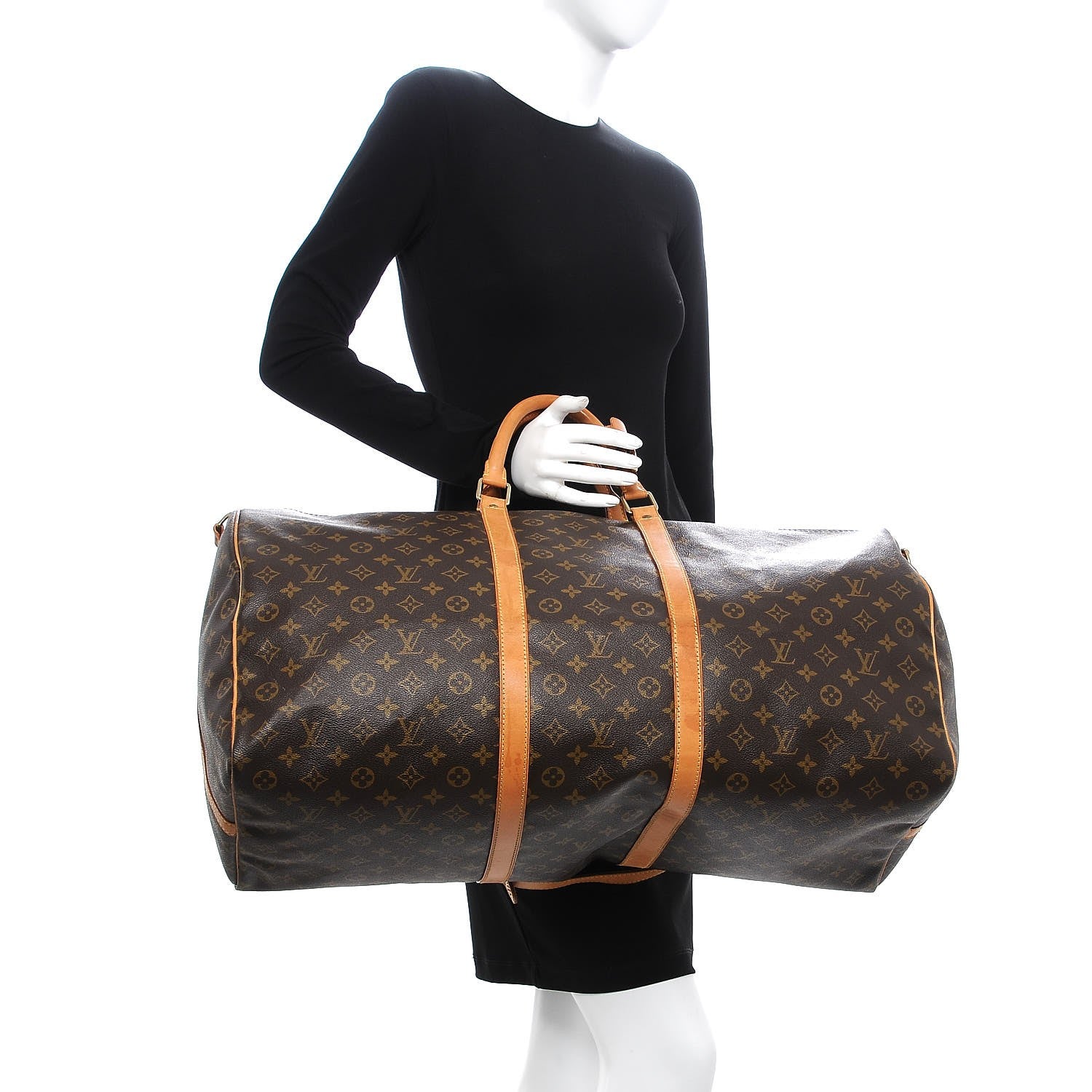 Louis Vuitton Monogram Keepall Bandouliere 60 3 of 29