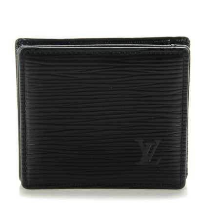 Louis Vuitton Epi Porte-Monnaie Boite Coin Purse Black 1 of 7
