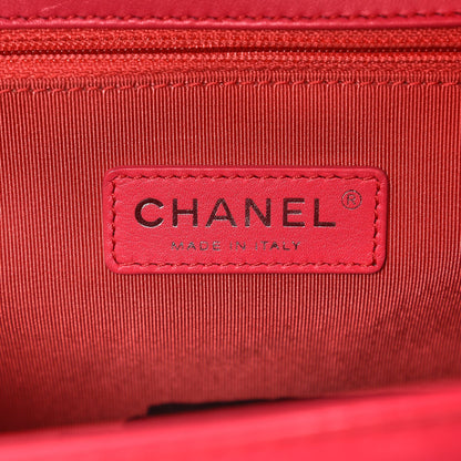 Chanel Patent Quilted Large Boy Flap Pink 6 of 11