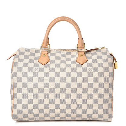 Louis Vuitton Damier Azur Speedy 30 1 of 8