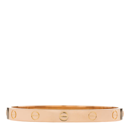 Cartier 18K Pink Gold LOVE Bracelet 16 1 of 8
