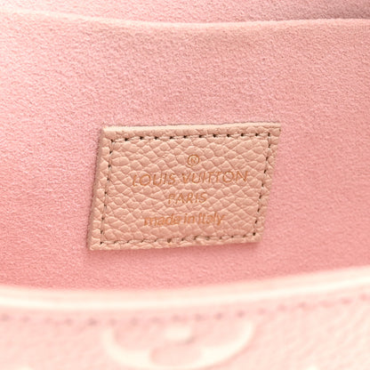 Louis Vuitton Empreinte Spring in the City Felicie Pochette Chain Wallet Pink Beige Yellow 7 of 10