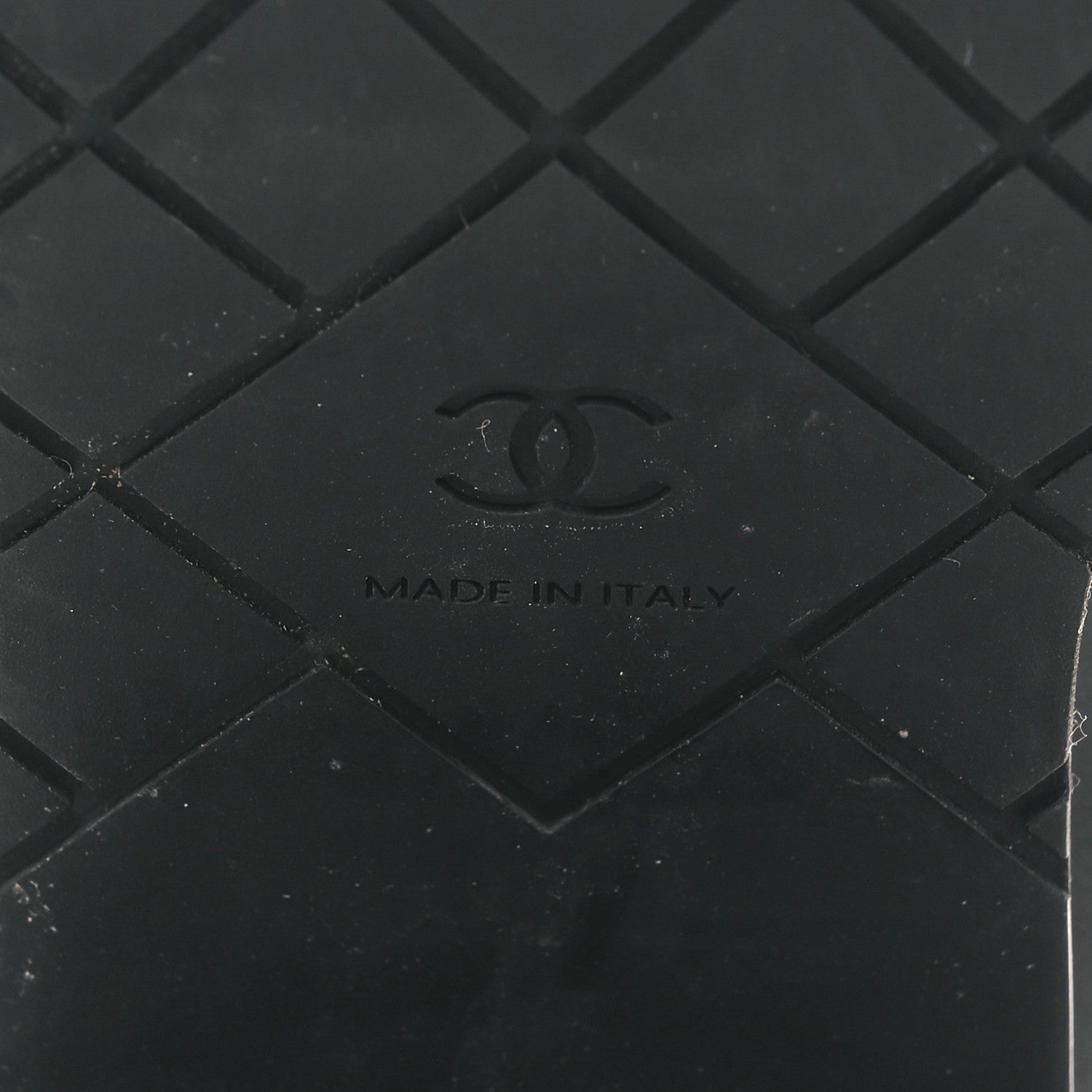 Chanel Lambskin Pearl Crystal Quilted CC Loafers 40 Black 8 of 11