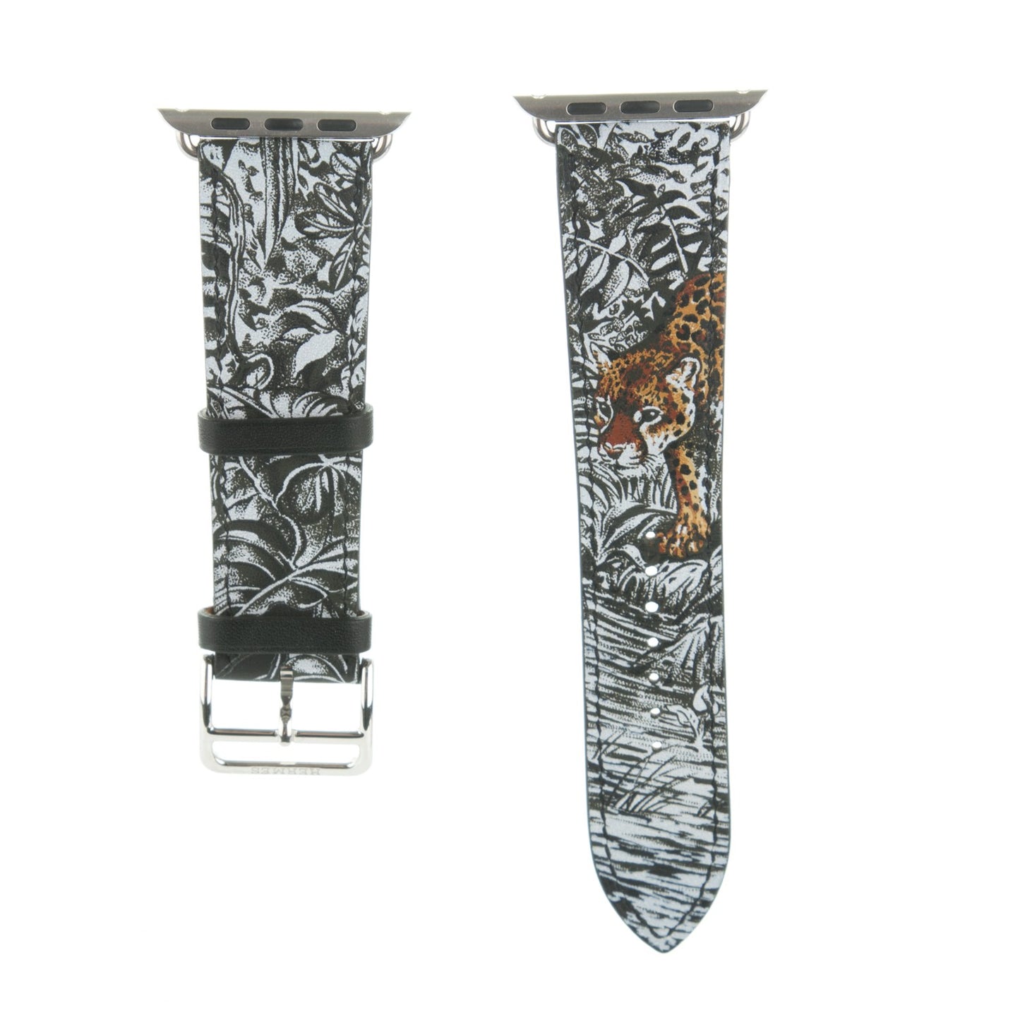 Barenia Equateur Tatouage 42mm Apple Watch Single Tour Band Black