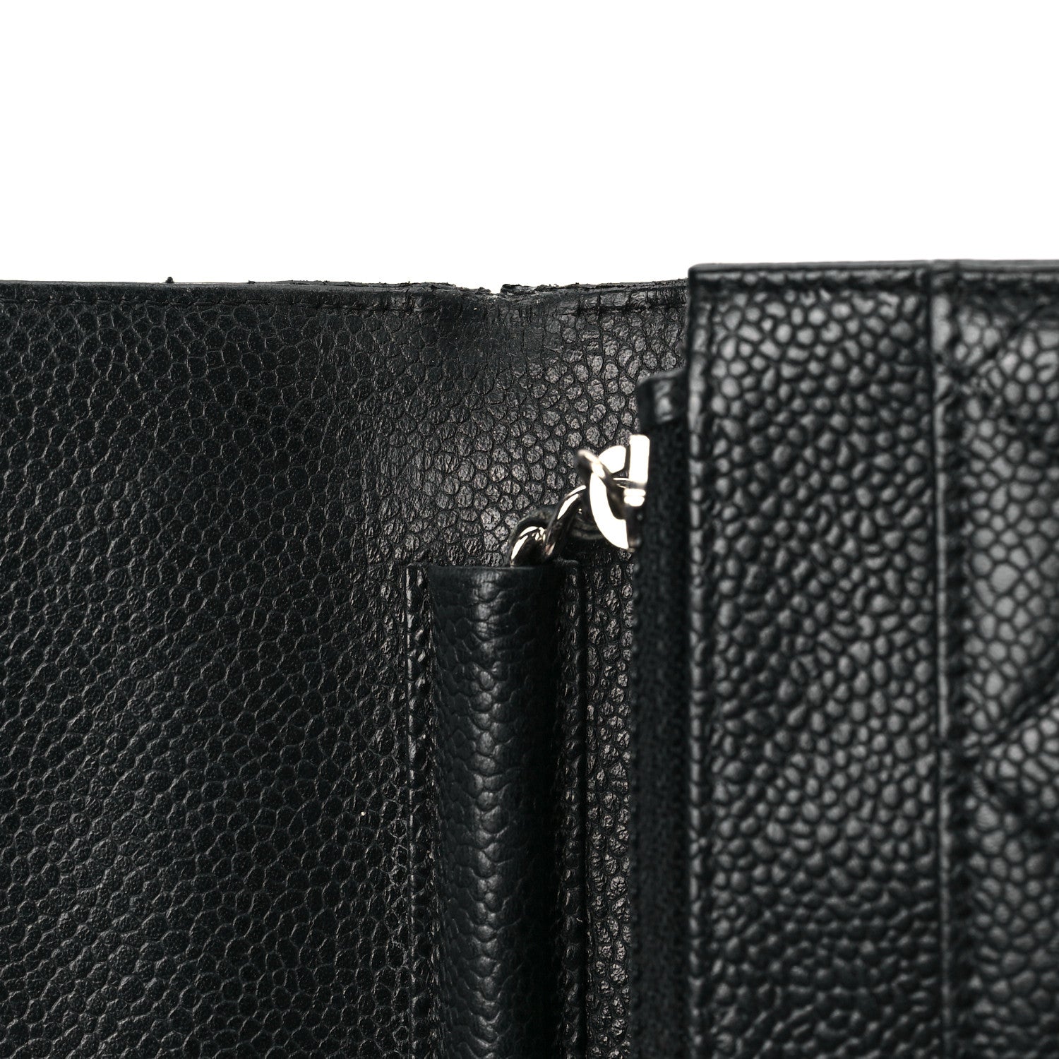 Chanel Caviar Quilted Wallet On Chain WOC Black 12 of 13