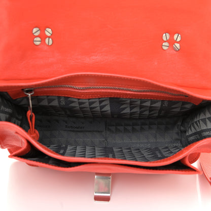 Proenza Schouler Lambskin Tiny PS1 Satchel Fire Red 5 of 15