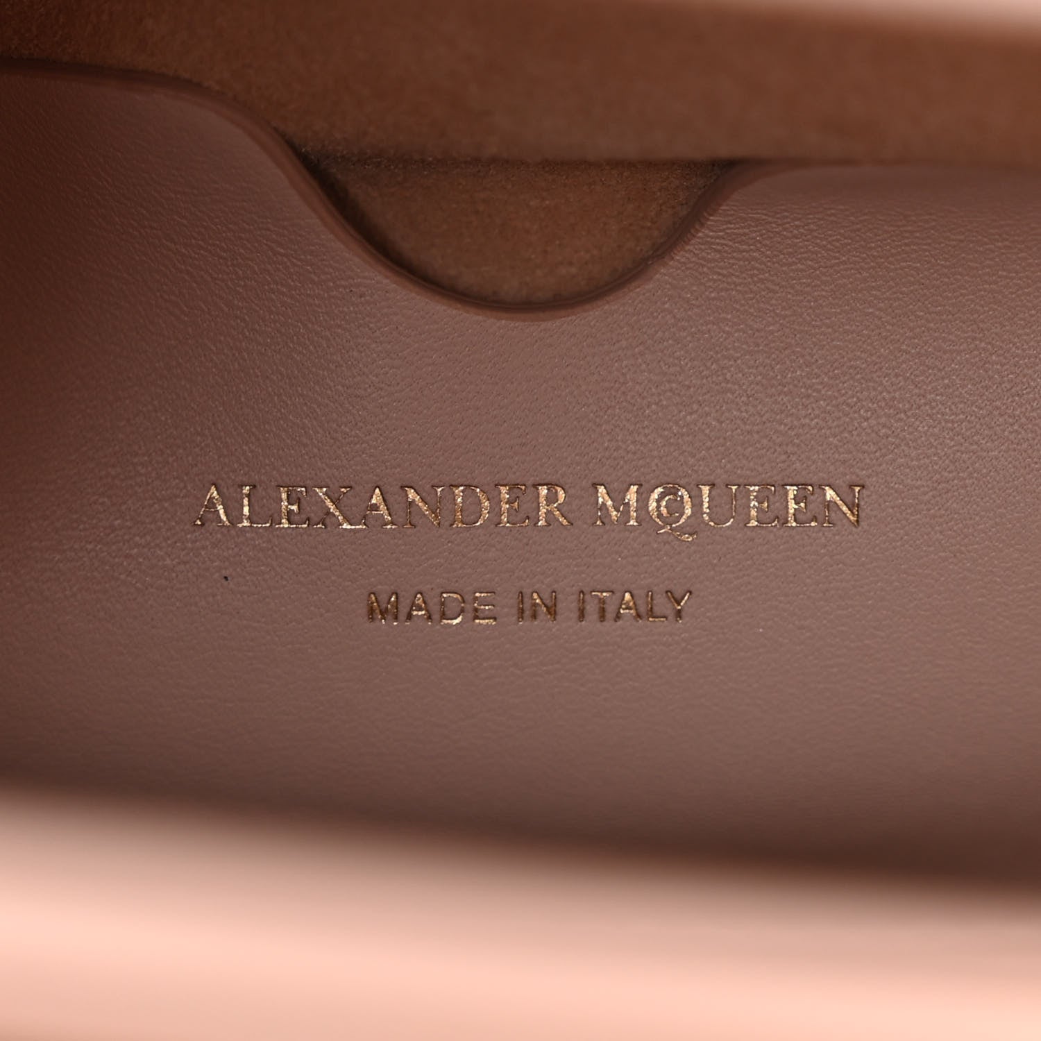 Alexander McQueen Sweet Calfskin Small Heroine 30 Nude 6 of 13