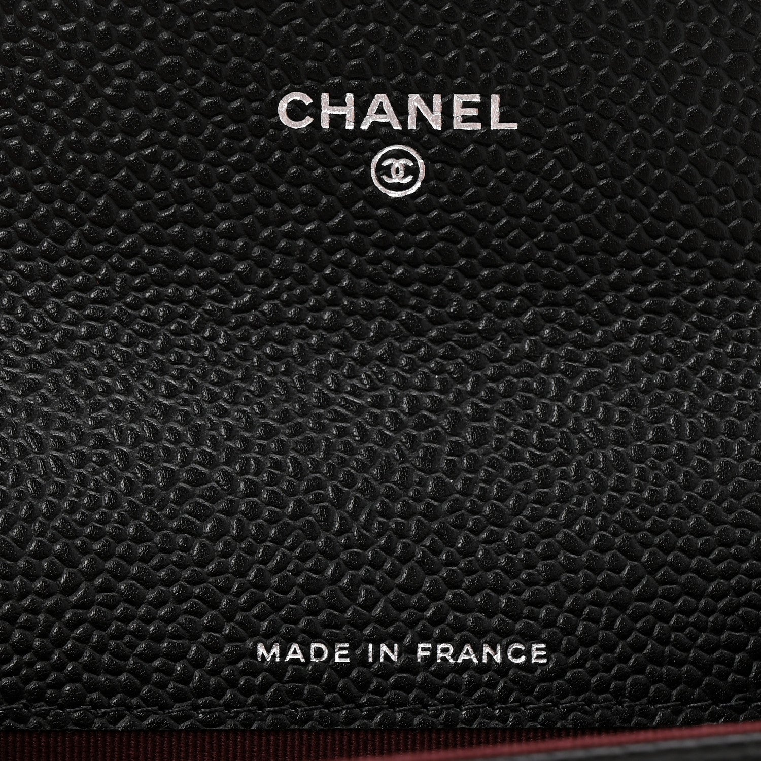 Chanel Caviar Quilted Flap Card Holder Wallet Black 6 of 8