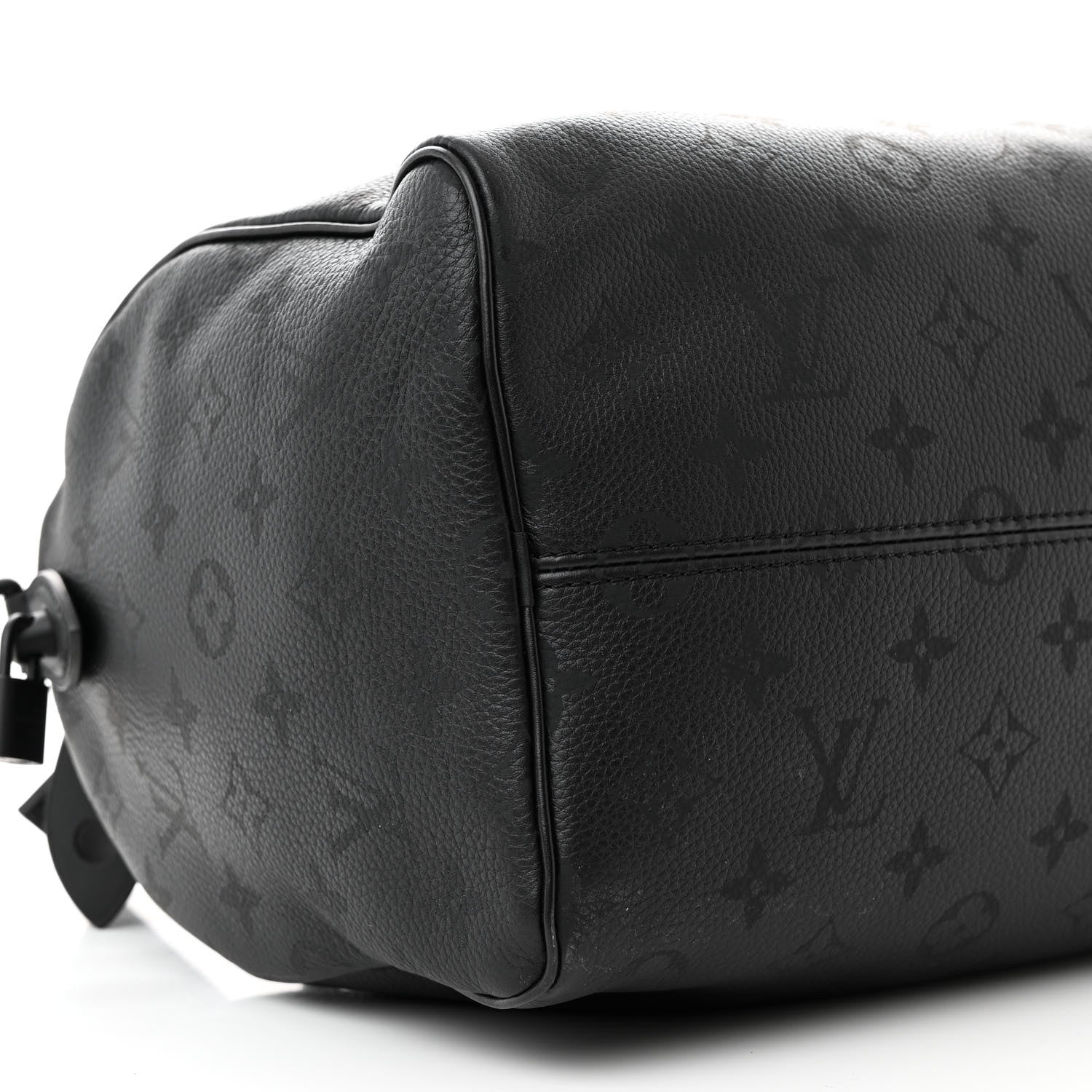 Louis Vuitton Calfskin Monogram Speedy P9 Bandouliere 30 Ultra Black 8 of 11