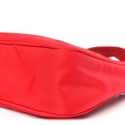 Prada Tessuto Nylon Mini Re-Edition 2000 Bag Rosso 8 of 8