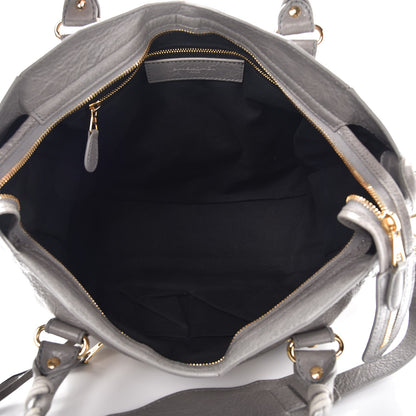 Balenciaga Agneau Giant 12 Gold Hardware City Gris Pyrite 5 of 14