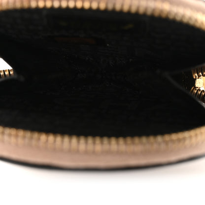 Chanel Lambskin Round Camellia CC Coin Purse Black 5 of 7