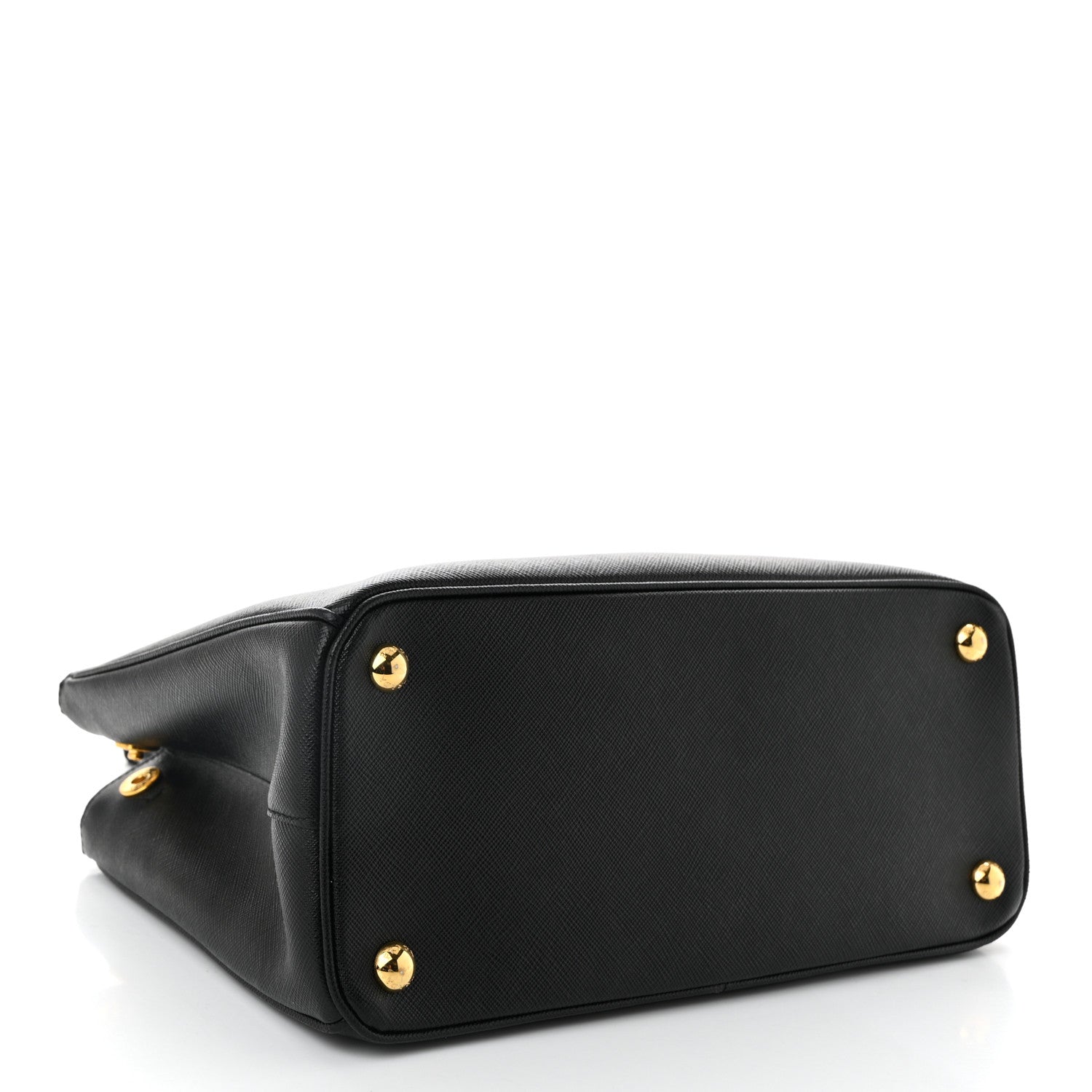 Prada Saffiano Medium Galleria Double Zip Tote Black 4 of 10