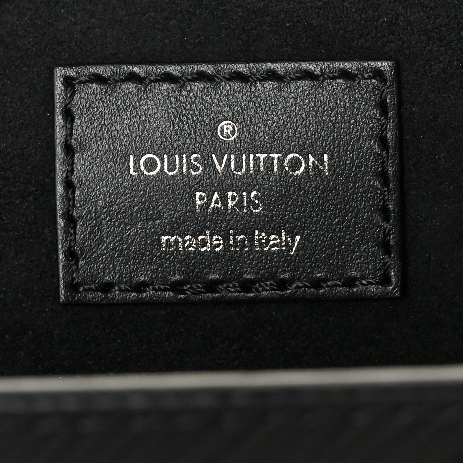 Louis Vuitton Epi Sac Plat BB Black 6 of 9